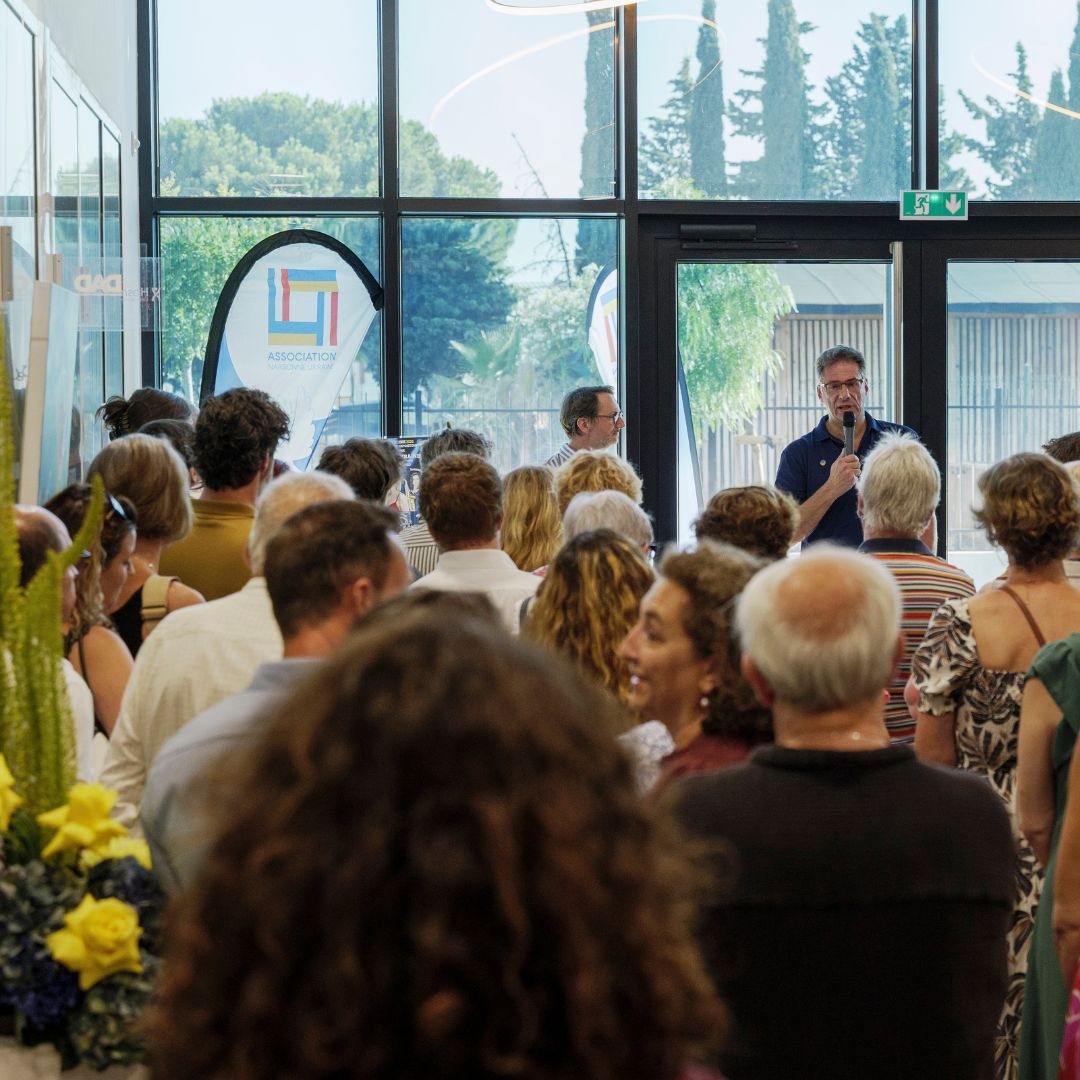 L'ATRIUM CREATIVE GALLERY INVESTIT NOS LOCAUX